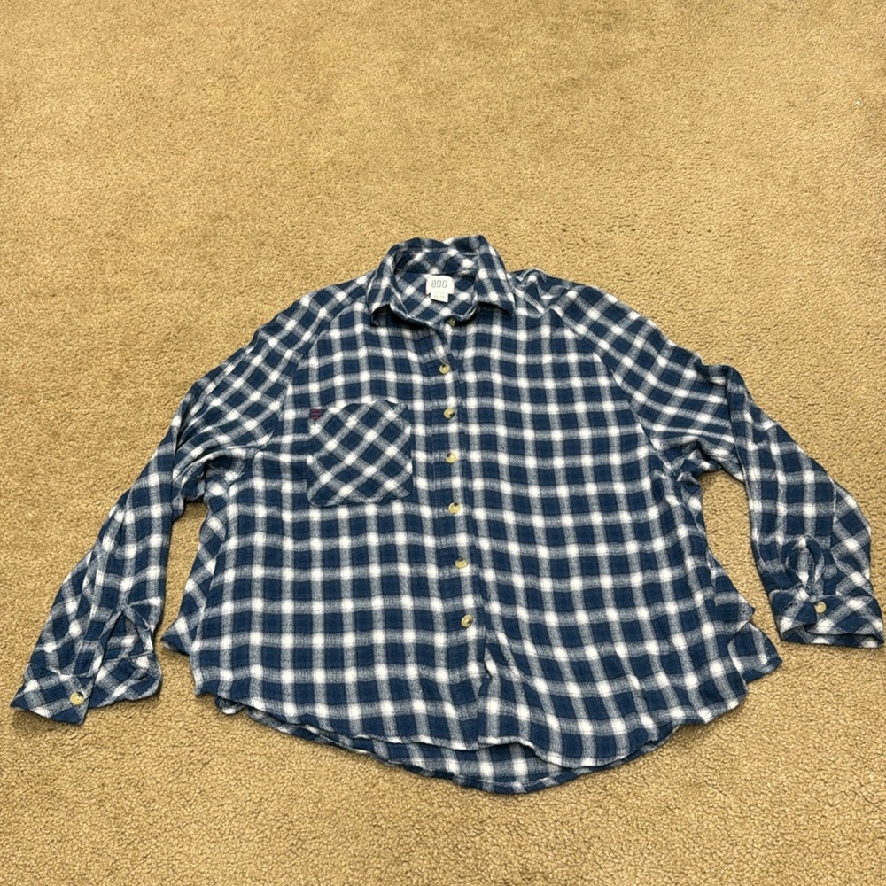 BDG women’s flannel shirt. XS
